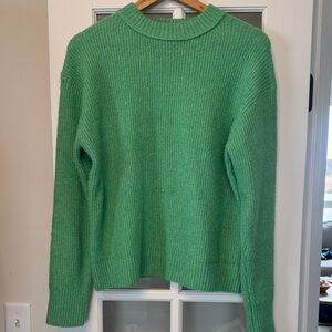 American Eagle Outfitters Green Crewneck Sweater